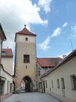 Horažďovice | Městské opevnění – Pražská (Červená) brána